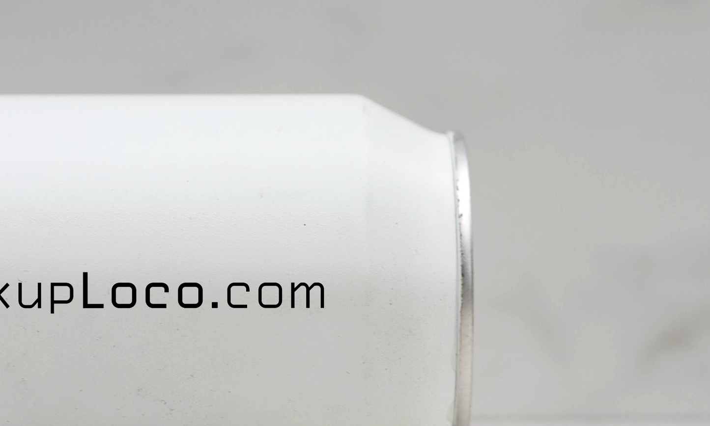 Minimalist White Can Mockup (One)