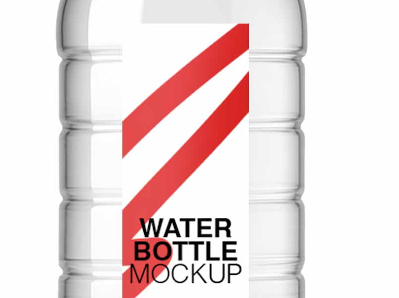 Water Bottle Mockup